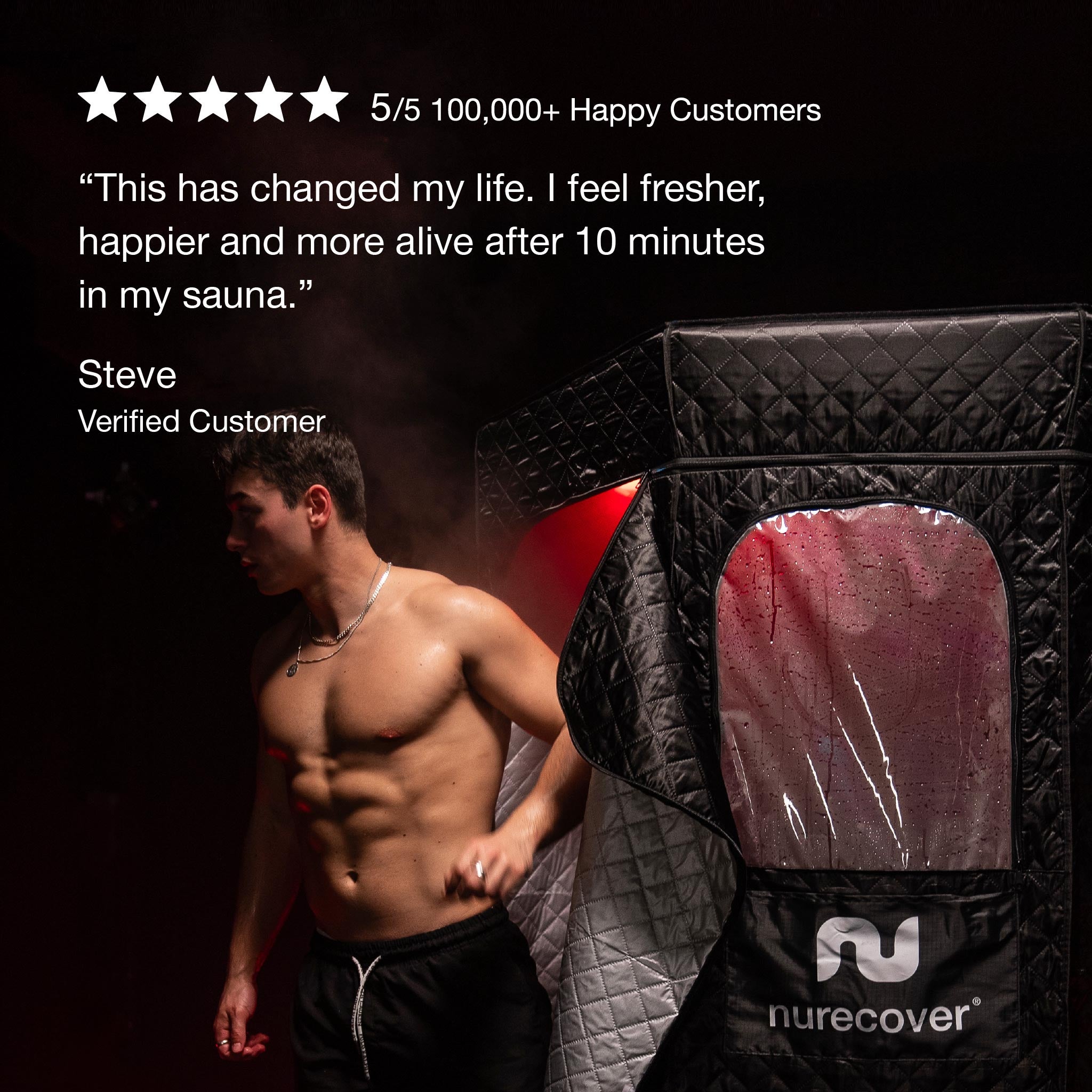 nurecover Tropic® Home Steam Sauna