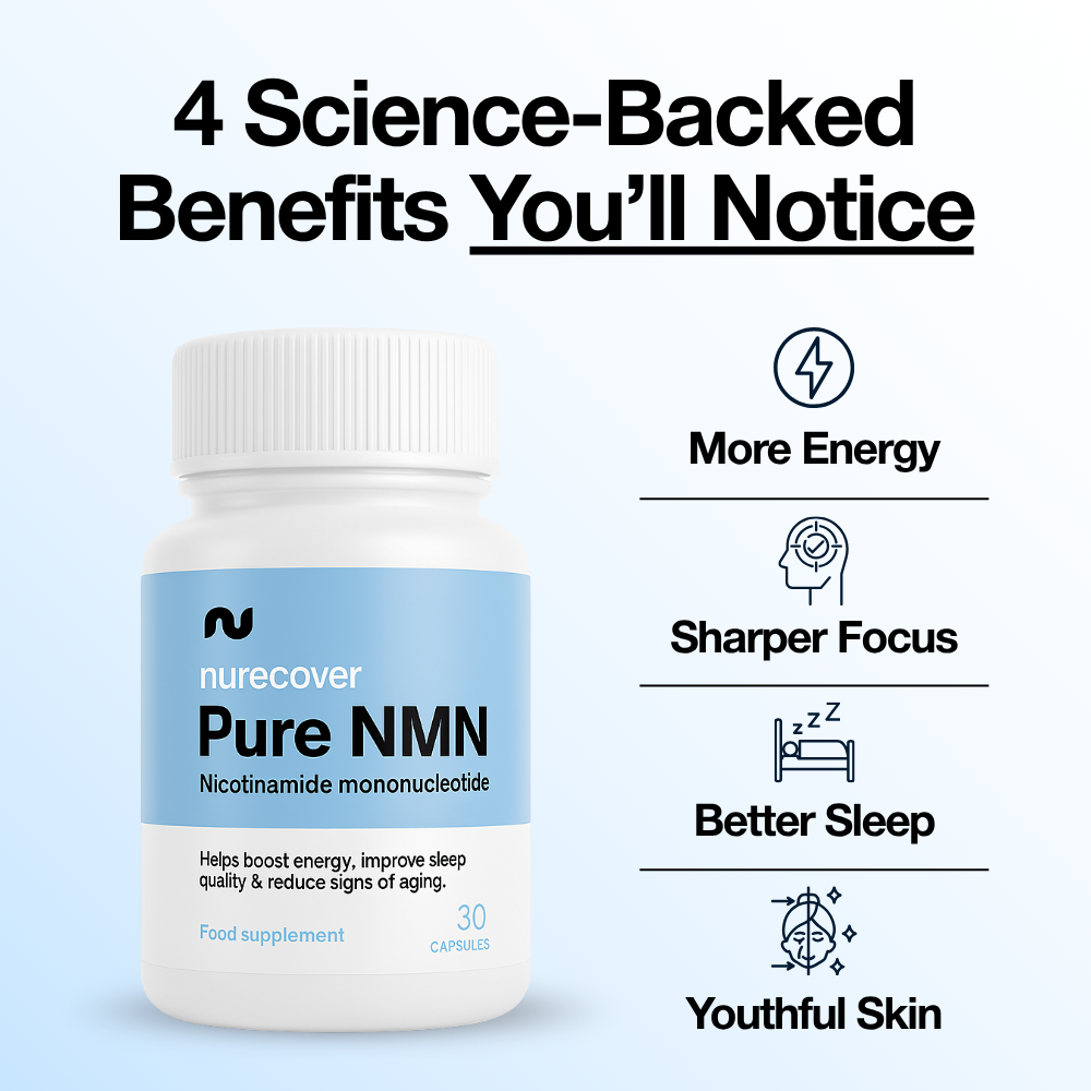 Nurecover® NMN Puro 500mg Cápsulas