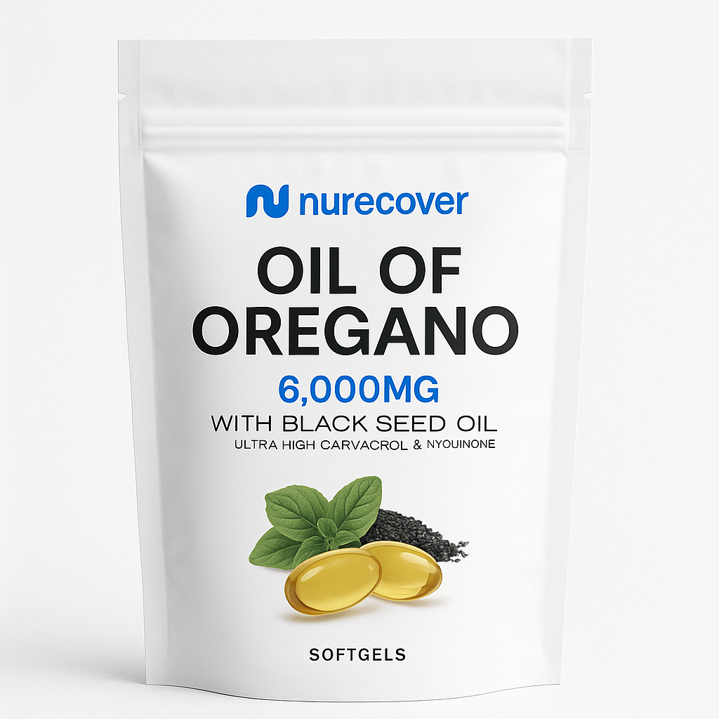 Nurecover® Aceite de Orégano Cápsulas blandas