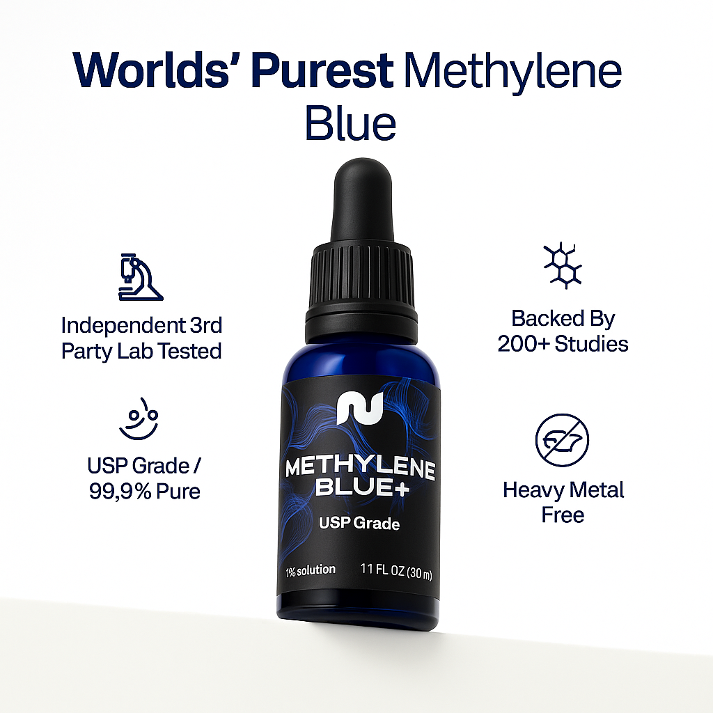 Nurecover® Ultimate Azul de Metileno 1% 30mL (1.0 oz)