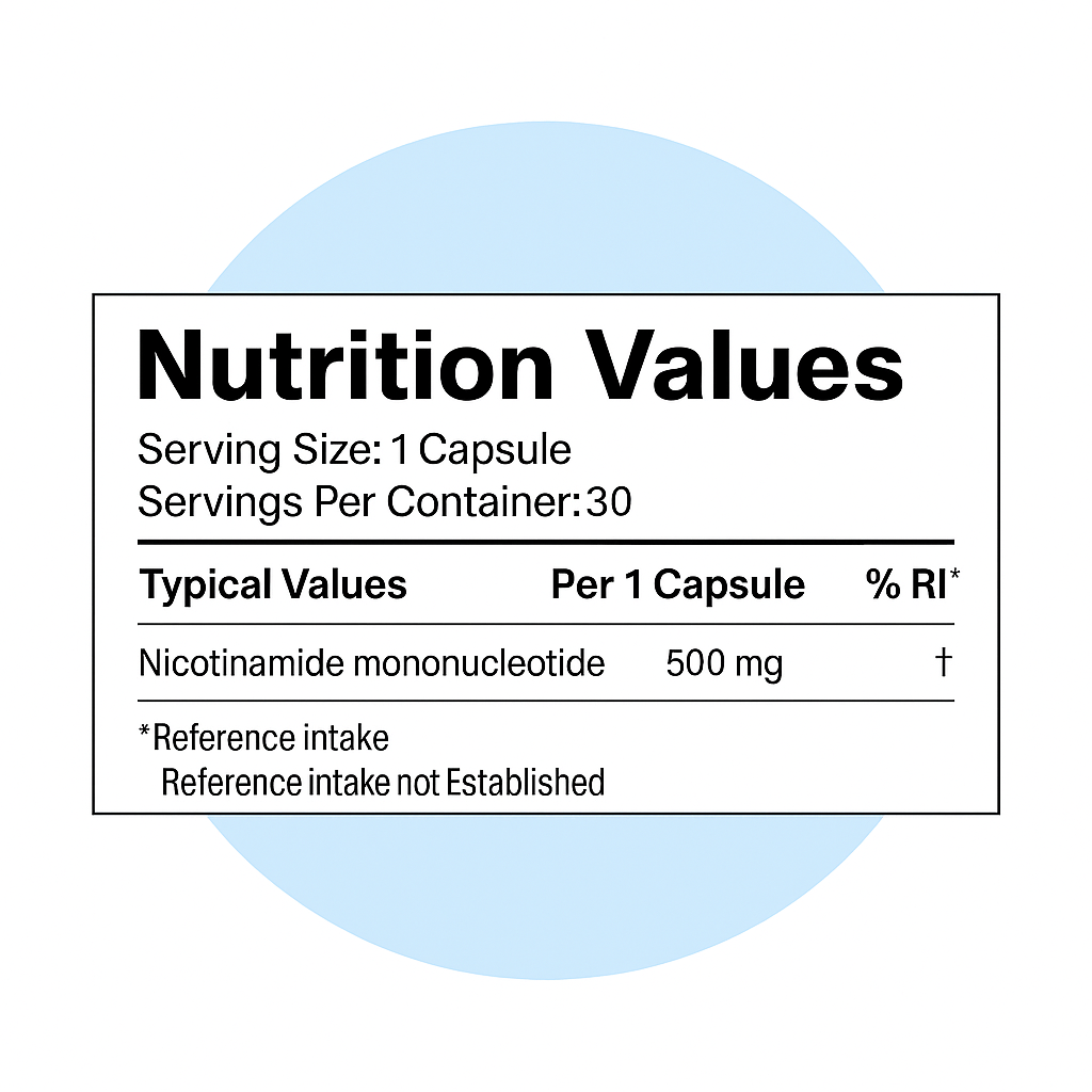 Nurecover® Pure NMN 500g Cápsulas