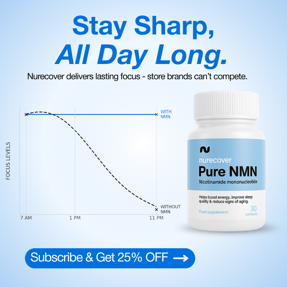 Nurecover® NMN Puro 500mg Cápsulas