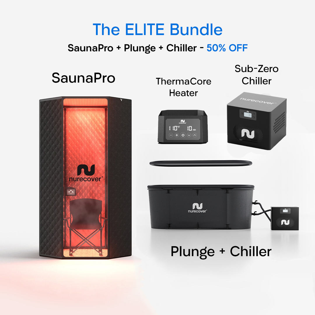 Elite Bundle - SaunaPro + Plunge + Chiller - nurecover